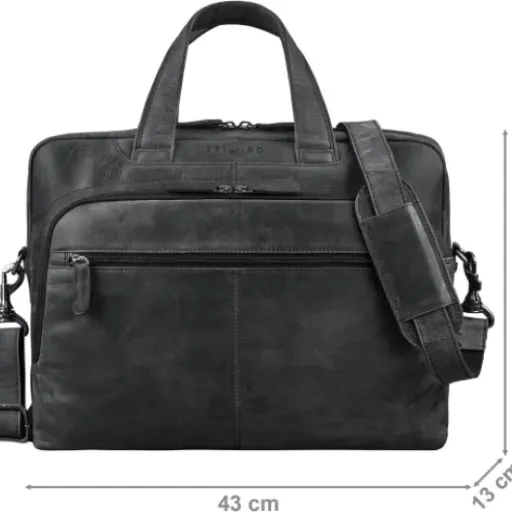 Test STILORD 'Lias' : la sacoche en cuir sérieuse pour trimballer son 15,6" sans se prendre la tête