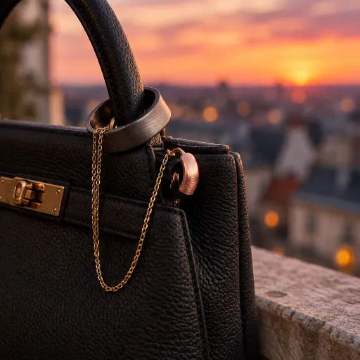 Sac noir et bijoux : les accords métal qui changent tout, de l'or au gunmetal