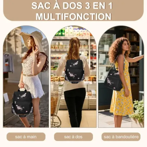 Test Petit Sac à Dos Antivol Femme Eshow : le compagnon pratique pour vos sorties