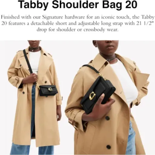 Test COACH Tabby Shoulder : le sac qui fait son job sans fioritures