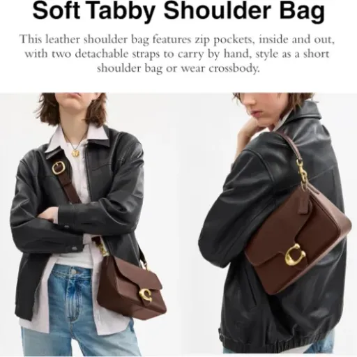 Test COACH Soft Tabby Shoulder Bag : un compagnon quotidien solide et stylé
