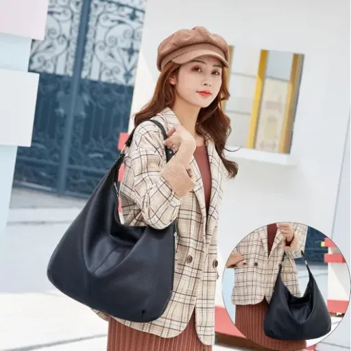 Test Sacs fourre-tout en cuir synthétique souple : simplicité et praticité au quotidien