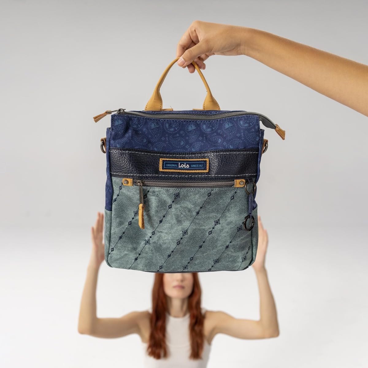 Sac À Main Femme Élégant, Sac Bandoulière Femme Cuir, Sac Femme Tendance, Sac À Main Femme Chic, Sac A Main Femmes Bandoulieres 28 x 29 x 9 cm Bleu (315597)