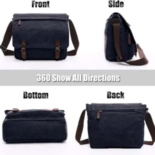 Test LOSMILE Hommes Sac d'épaule : le compagnon de route sobre et pratique