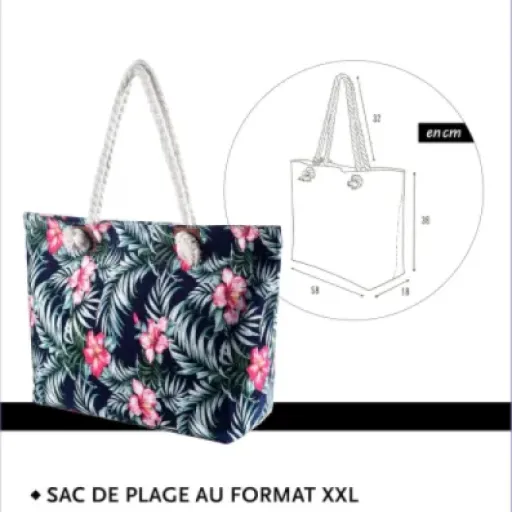 Test Grand sac de plage DonDon : assez de place pour vos vacances à la plage