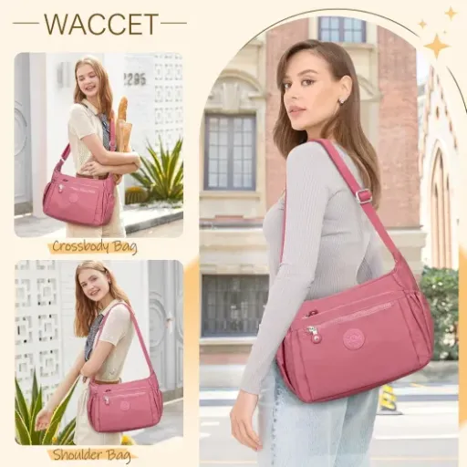 Test Sac Bandoulière Femme WACCET : Pratique et polyvalent pour le quotidien