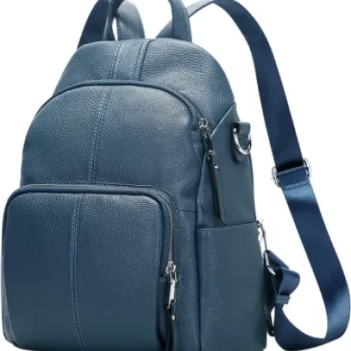 Test ALTOSY Sac à Dos Femme Cuir Véritable : un daypack anti-vol qui fait le job au quotidien