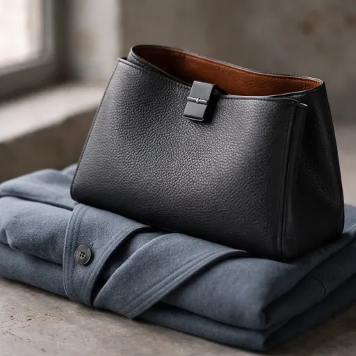 Sac noir et tailleur clair : l'équation contre-intuitive qui rajeunit