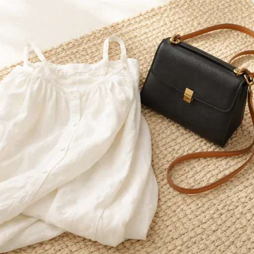 Robe blanche, sac noir : la combinaison la moins risquée de l'été (et la plus injustement boudée)