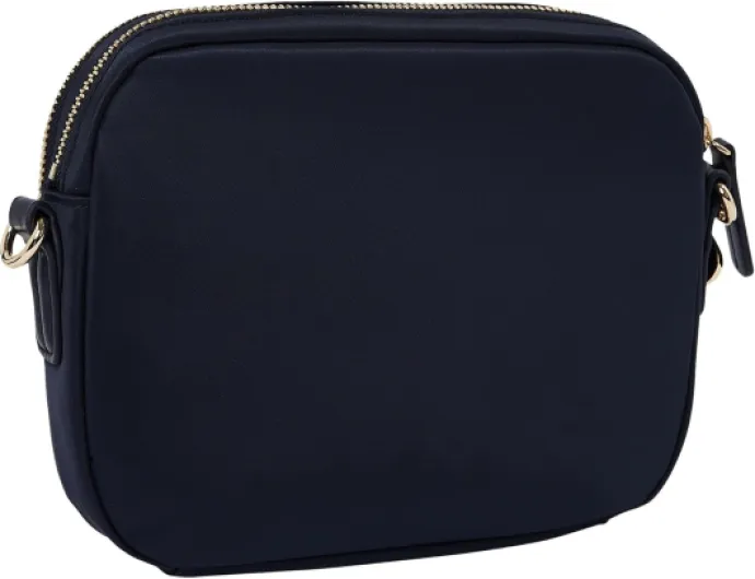 Tommy Hilfiger Sac à Bandoulière Femme Poppy Camera Bag Large Bandoulière, Bleu (Space Blue Corp), Taille Unique