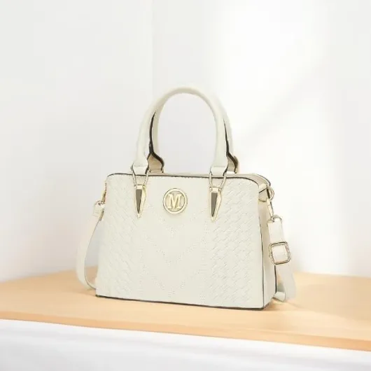 Sac à main femme tendance 2025,Sac à main bandoulière motif PU chevron en,Sac a main femme cours pour travail shopping et sortie quotiden Beige