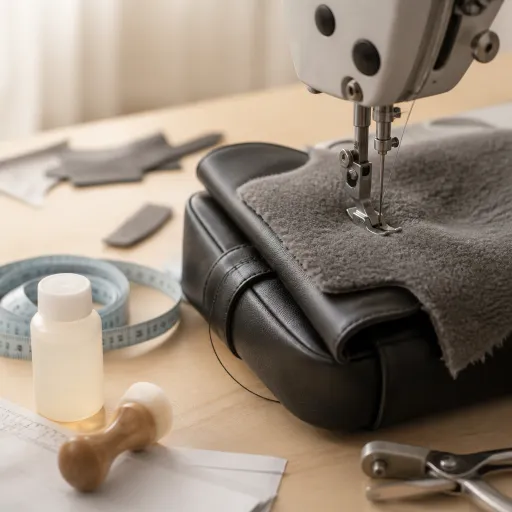 Cuir d'agneau sur un sac noir : luxe assumé ou fragilité programmée