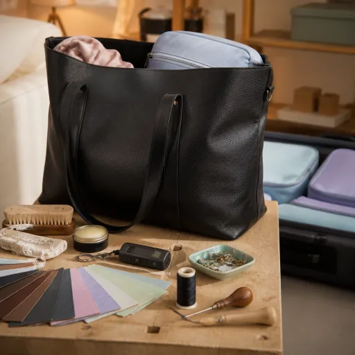 Choisir un sac en cuir de voyage pour femme : l’élégance pratique du cabas noir
